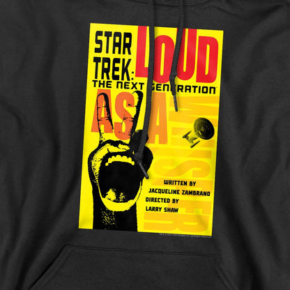 Black - Pack Shot - Star Trek Mens The Next Generation Season 2 Episode 5 Hoodie