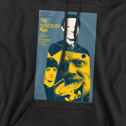 Black - Pack Shot - Star Trek Mens The Next Generation Season 2 Episode 6 Hoodie