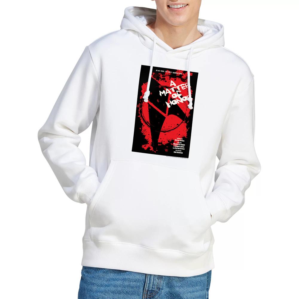 White - Lifestyle - Star Trek Mens The Next Generation Season 2 Episode 8 Hoodie