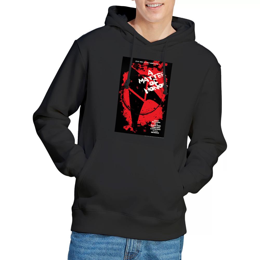 Black - Lifestyle - Star Trek Mens The Next Generation Season 2 Episode 8 Hoodie