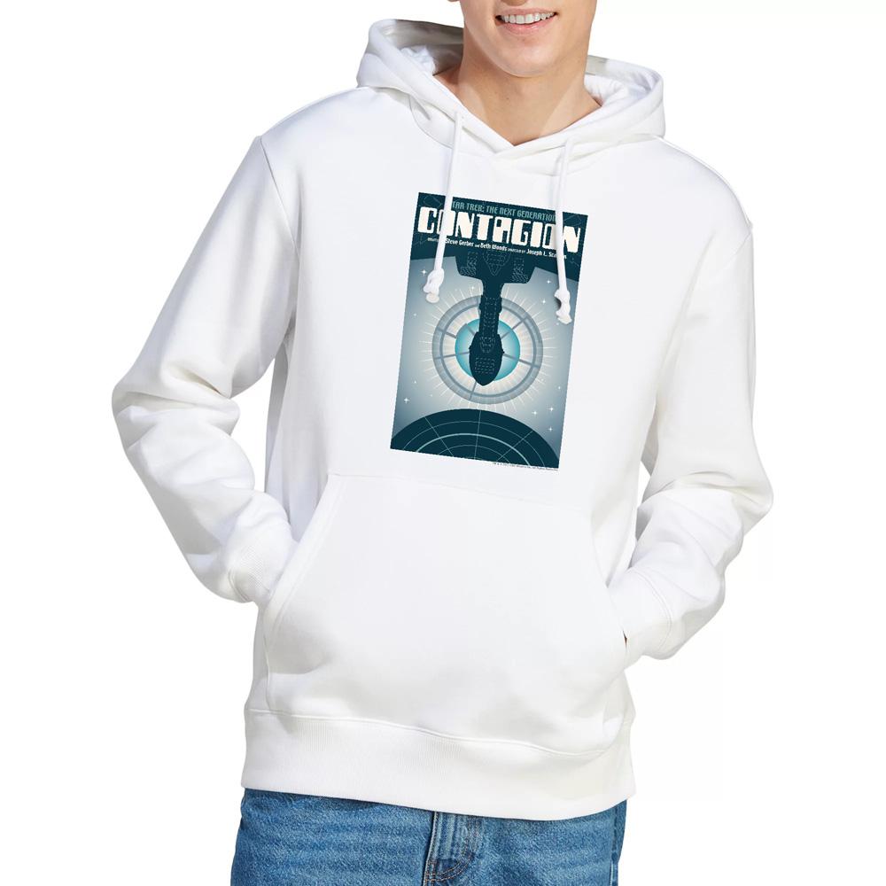 White - Lifestyle - Star Trek Mens The Next Generation Season 2 Episode 11 Hoodie