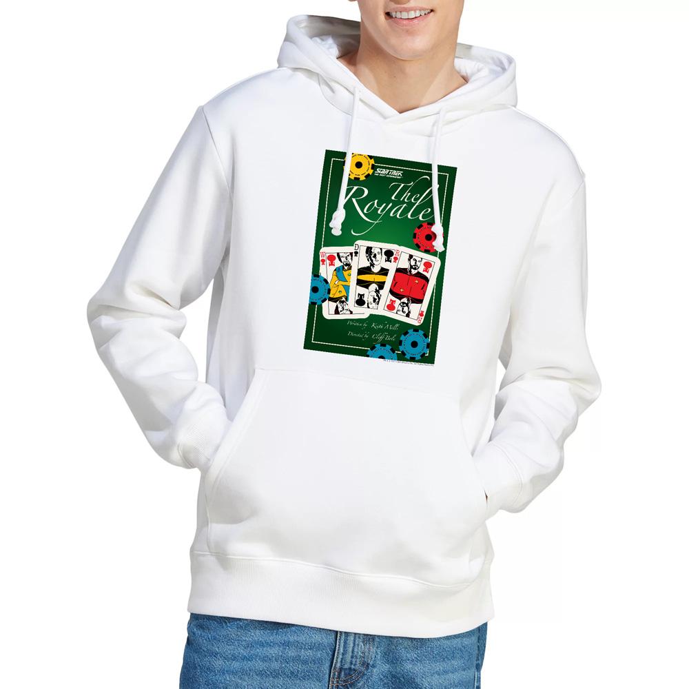 White - Lifestyle - Star Trek Mens The Next Generation Season 2 Episode 12 Hoodie