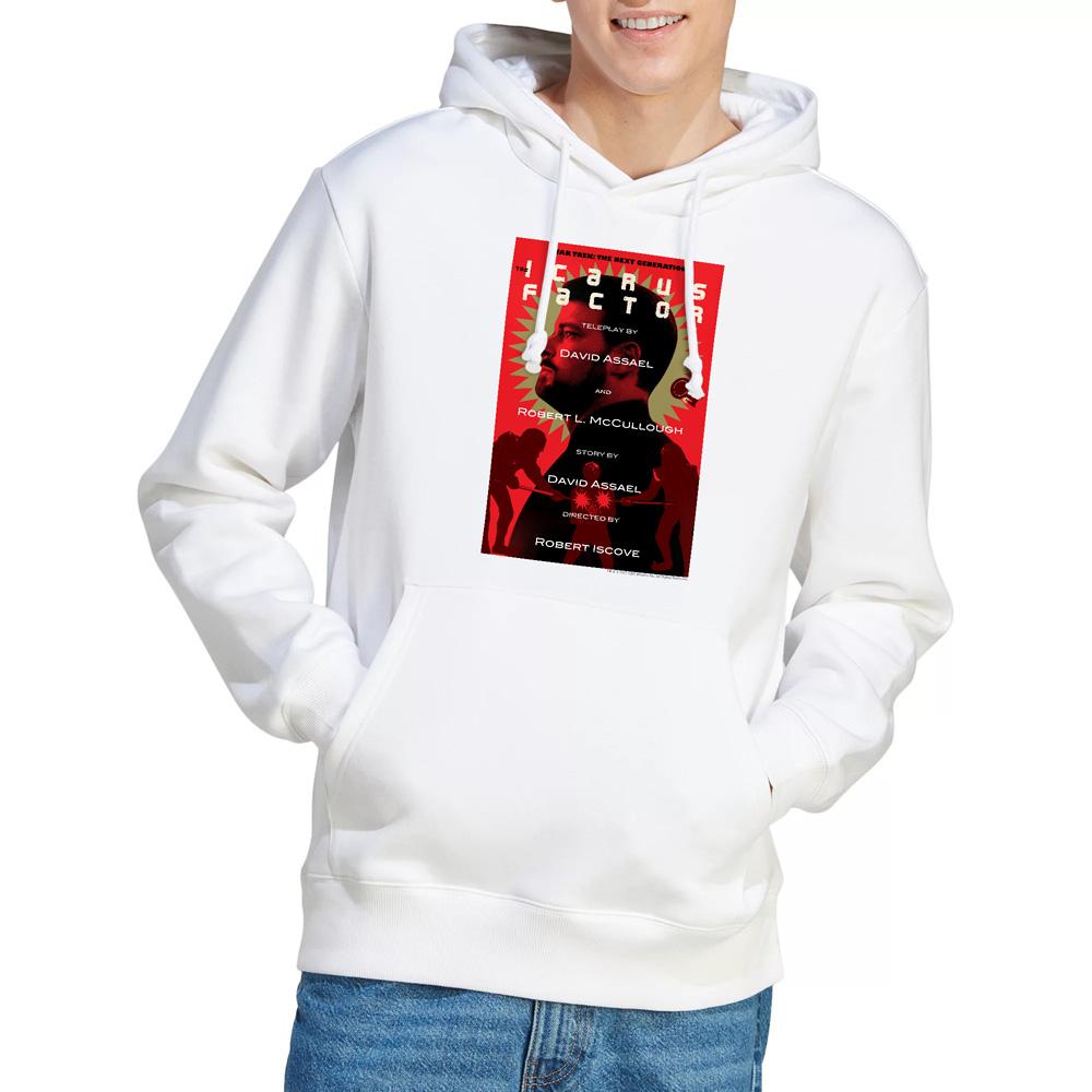 White - Lifestyle - Star Trek Mens The Next Generation Season 2 Episode 14 Hoodie