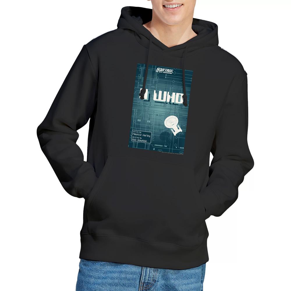 Black - Lifestyle - Star Trek Mens The Next Generation Season 2 Episode 16 Hoodie