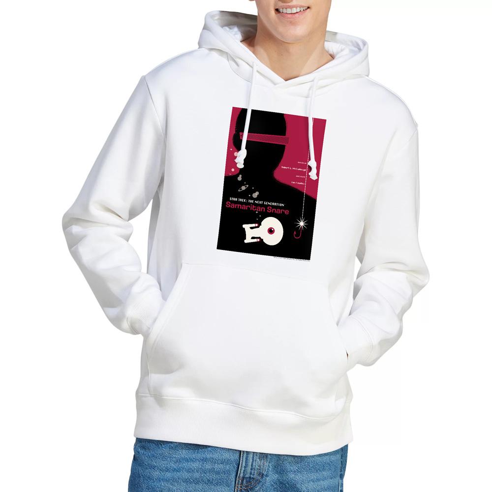 White - Lifestyle - Star Trek Mens The Next Generation Season 2 Episode 17 Hoodie