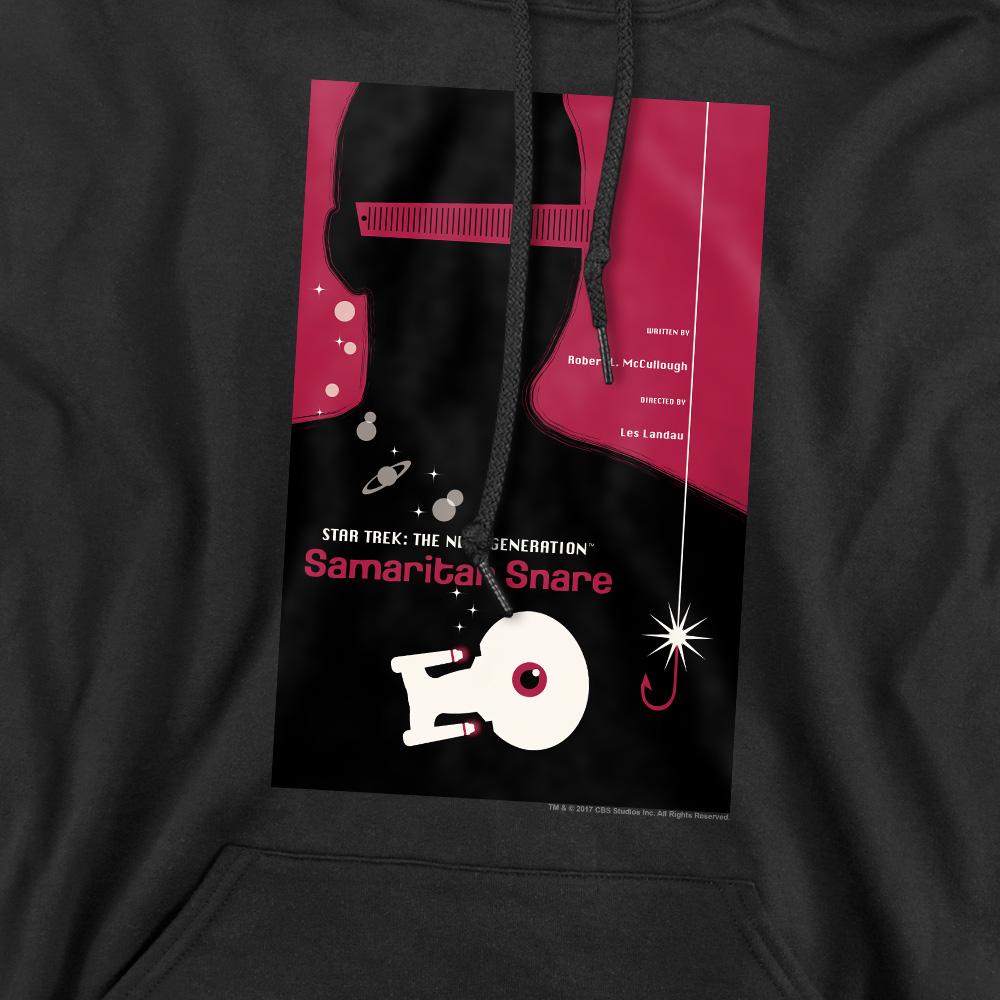 Black - Pack Shot - Star Trek Mens The Next Generation Season 2 Episode 17 Hoodie