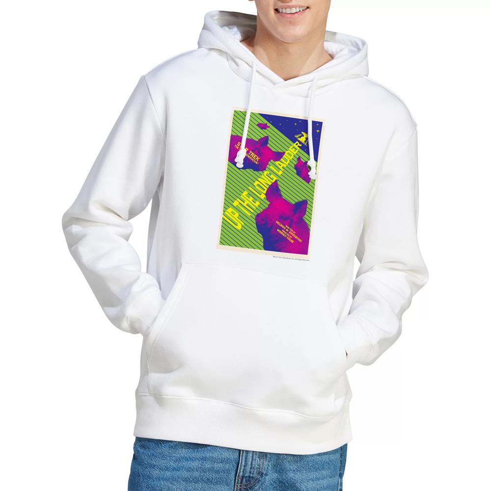 White - Lifestyle - Star Trek Mens The Next Generation Season 2 Episode 18 Hoodie