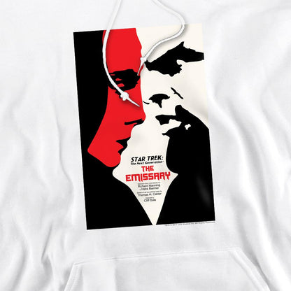 White - Pack Shot - Star Trek Mens The Next Generation Season 2 Episode 20 Hoodie