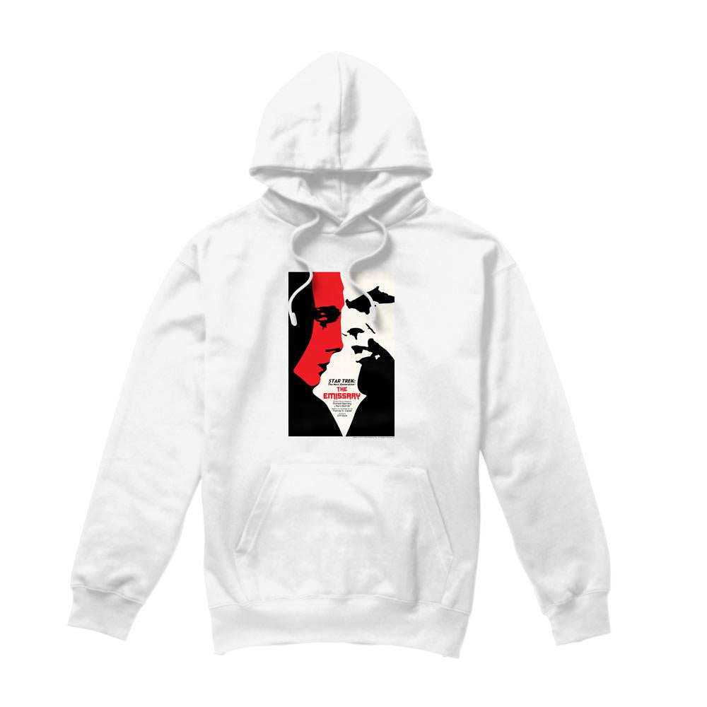 White - Front - Star Trek Mens The Next Generation Season 2 Episode 20 Hoodie