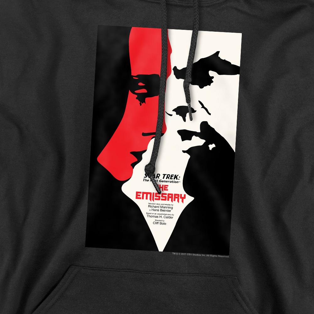 Black - Pack Shot - Star Trek Mens The Next Generation Season 2 Episode 20 Hoodie