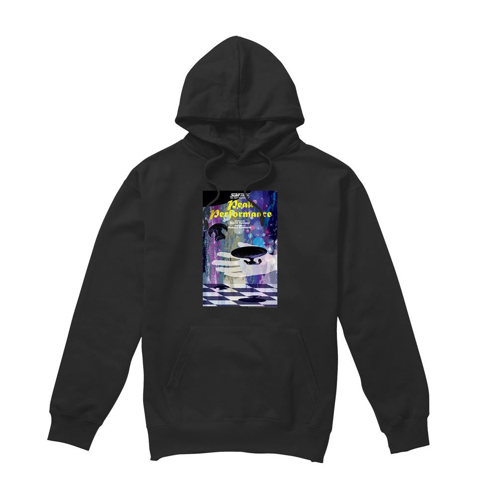 Black - Front - Star Trek Mens The Next Generation Season 2 Episode 21 Hoodie