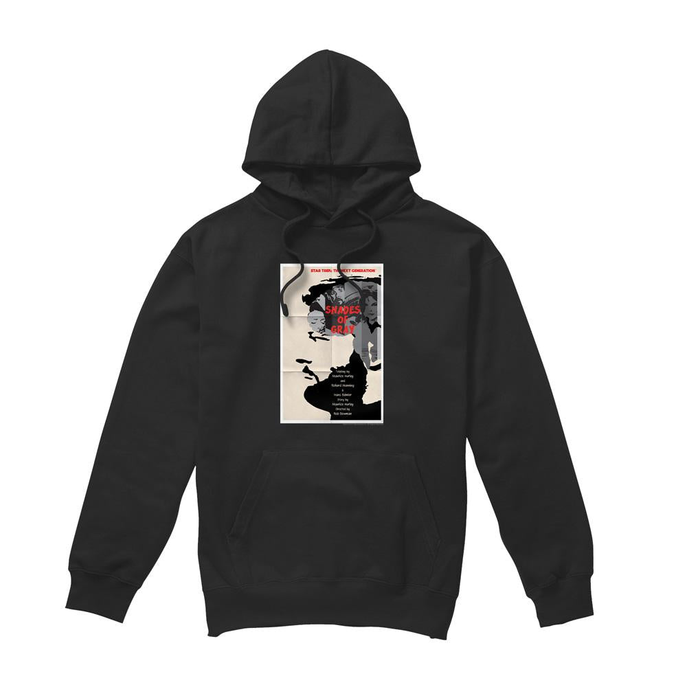 Black - Front - Star Trek Mens The Next Generation Season 2 Episode 22 Hoodie