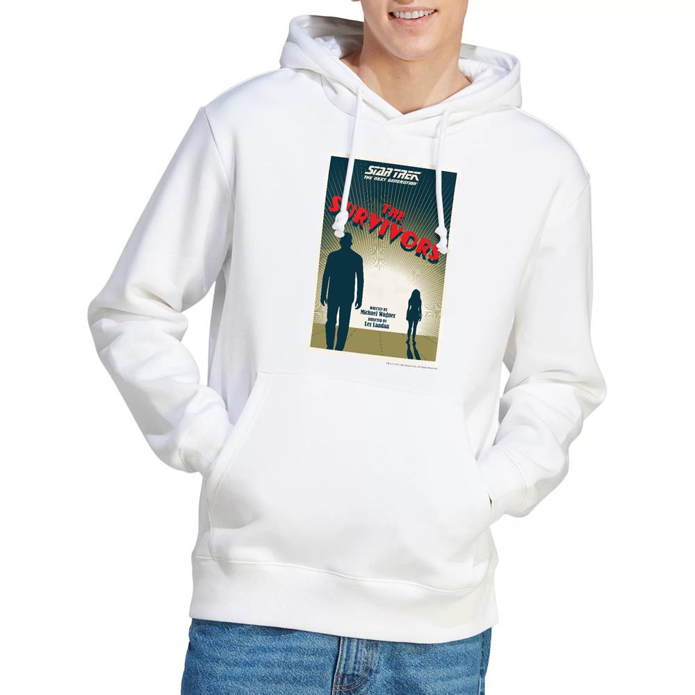 White - Lifestyle - Star Trek Mens The Next Generation Season 3 Episode 3 Hoodie