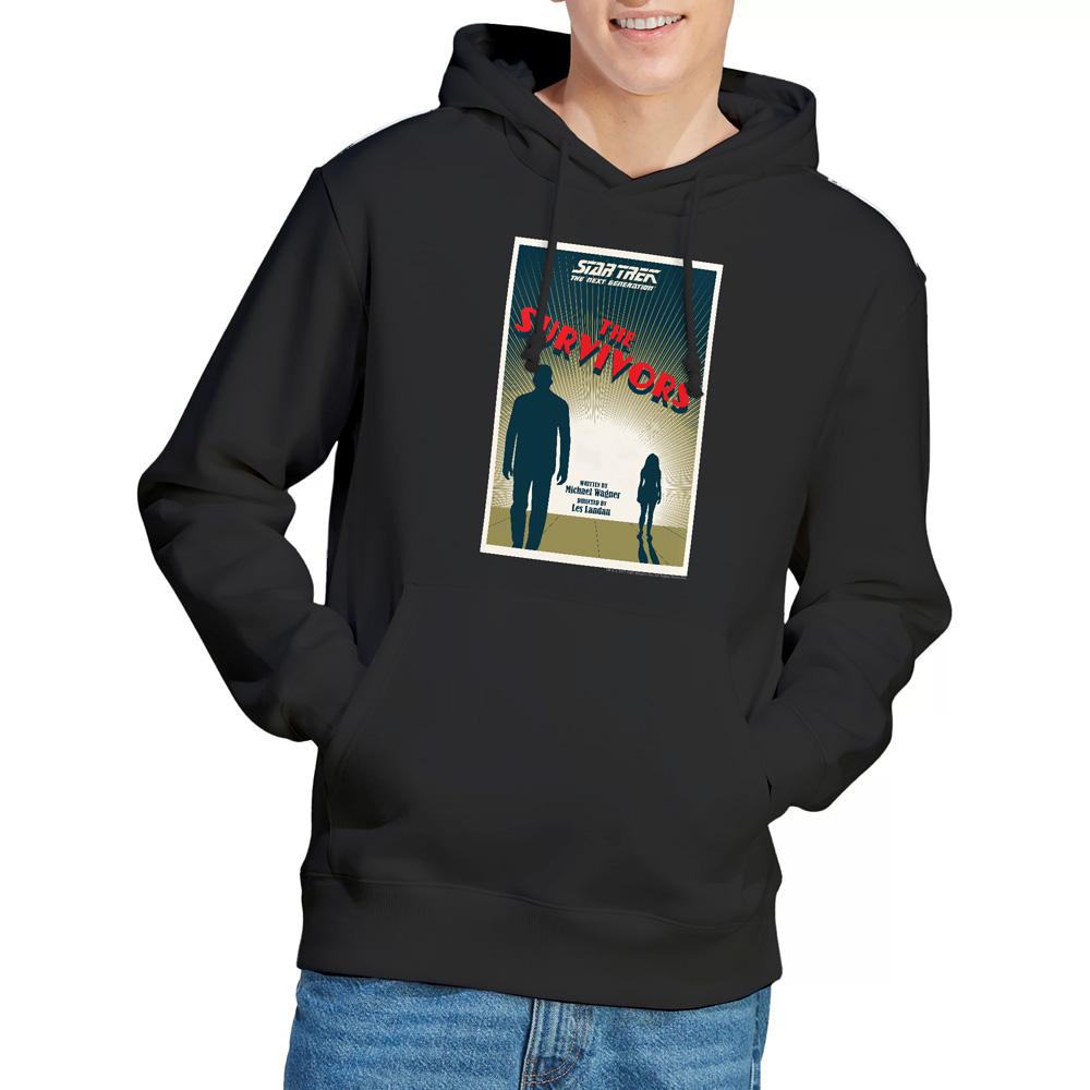 Black - Lifestyle - Star Trek Mens The Next Generation Season 3 Episode 3 Hoodie