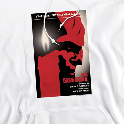 White - Pack Shot - Star Trek Mens The Next Generation Season 3 Episode 5 Hoodie