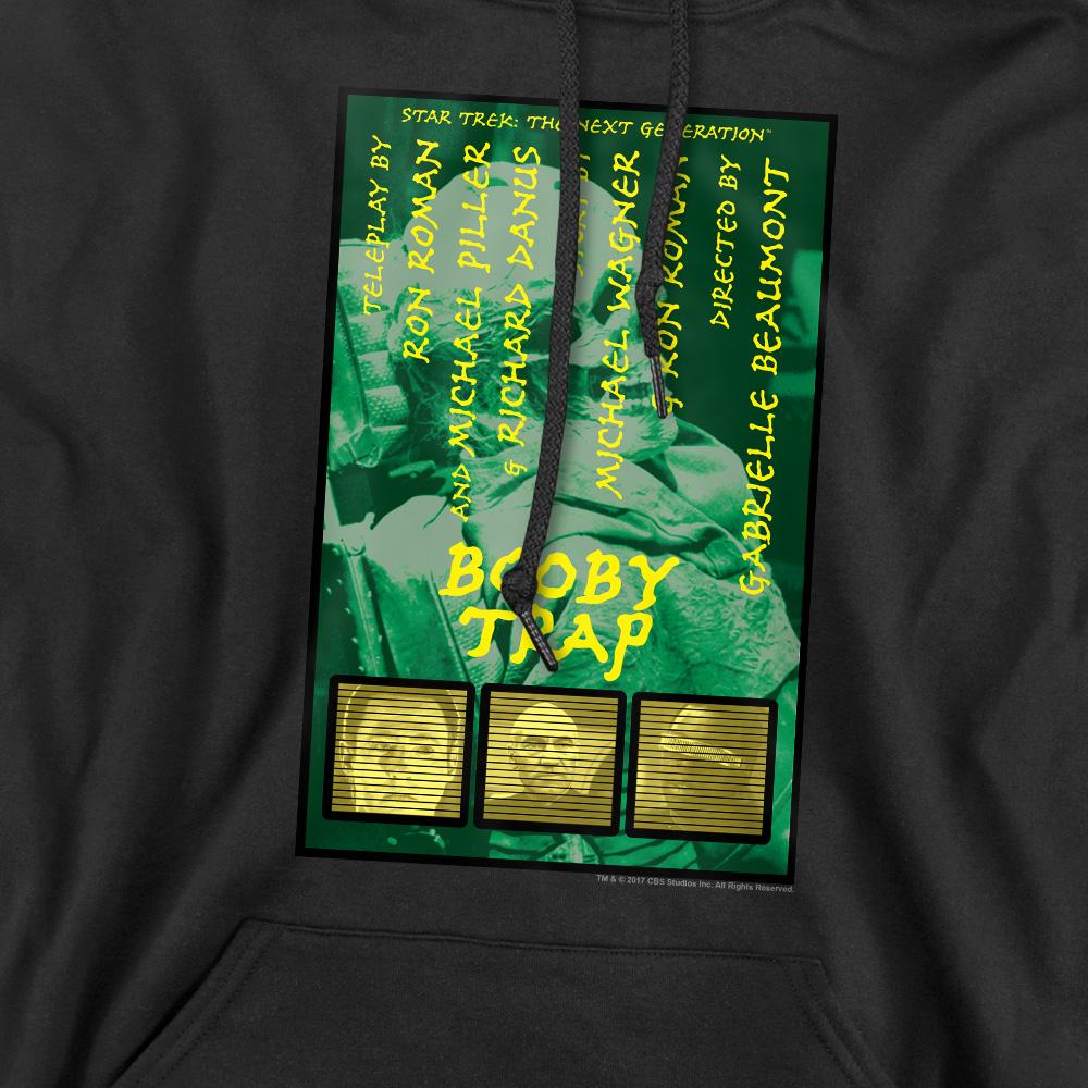 Black - Pack Shot - Star Trek Mens The Next Generation Season 3 Episode 6 Hoodie