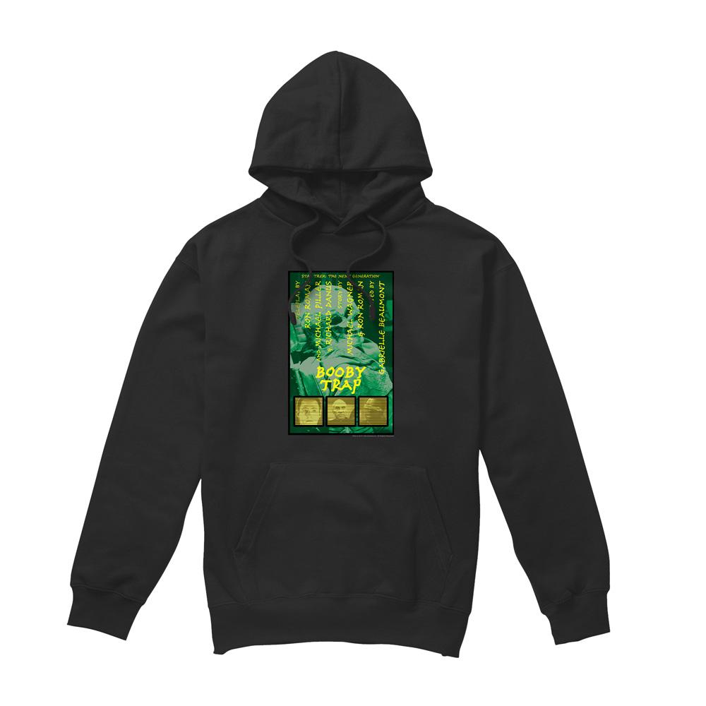Black - Front - Star Trek Mens The Next Generation Season 3 Episode 6 Hoodie