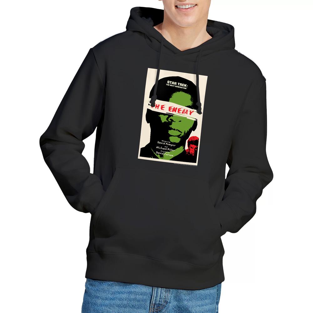 Black - Lifestyle - Star Trek Mens The Next Generation Season 3 Episode 7 Hoodie