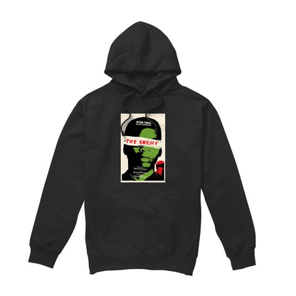 Black - Front - Star Trek Mens The Next Generation Season 3 Episode 7 Hoodie