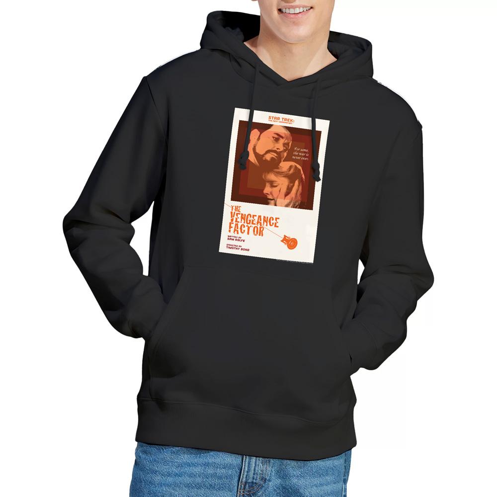 Black - Lifestyle - Star Trek Mens The Next Generation Season 3 Episode 9 Hoodie