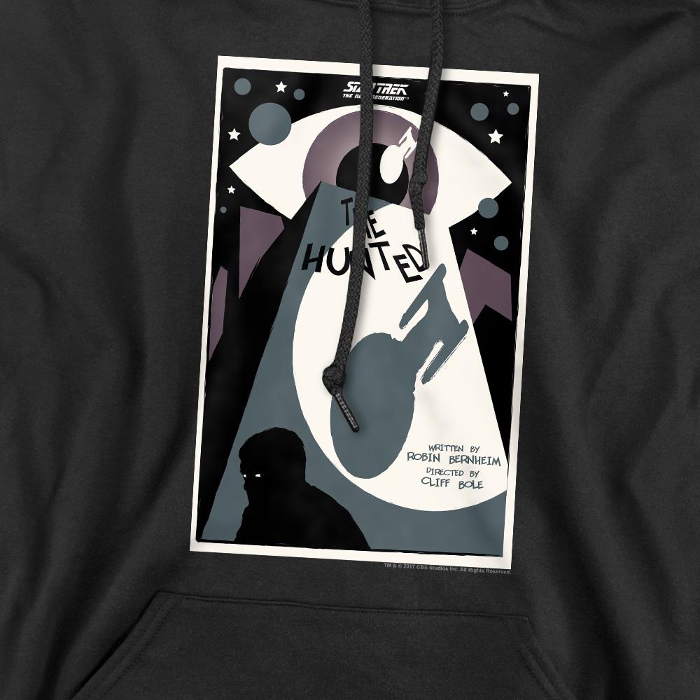 Black - Pack Shot - Star Trek Mens The Next Generation Season 3 Episode 11 Hoodie