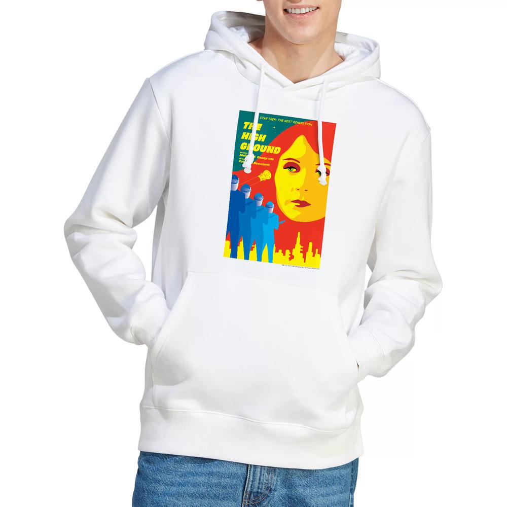 White - Lifestyle - Star Trek Mens The Next Generation Season 3 Episode 12 Hoodie