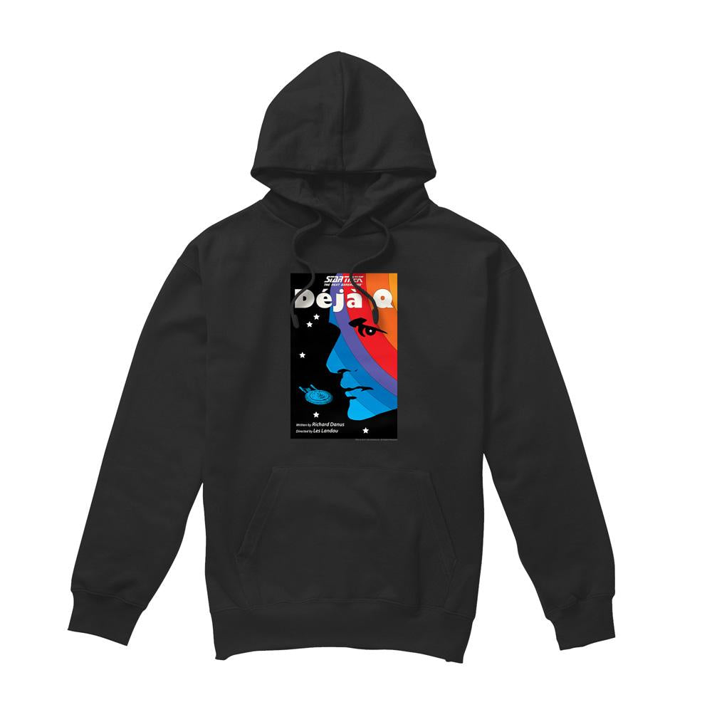 Black - Front - Star Trek Mens The Next Generation Season 3 Episode 13 Hoodie