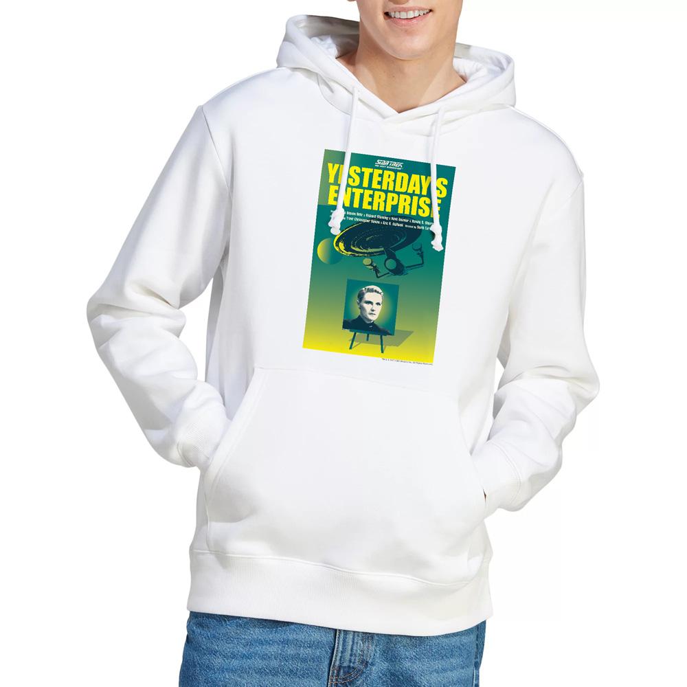 White - Lifestyle - Star Trek Mens The Next Generation Season 3 Episode 15 Hoodie