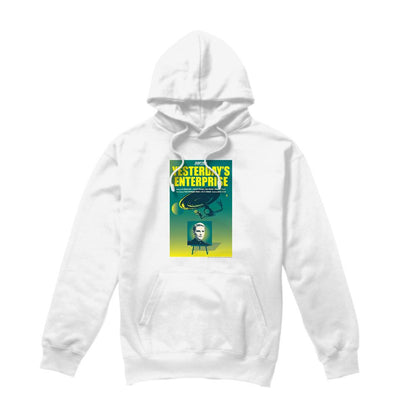 White - Front - Star Trek Mens The Next Generation Season 3 Episode 15 Hoodie