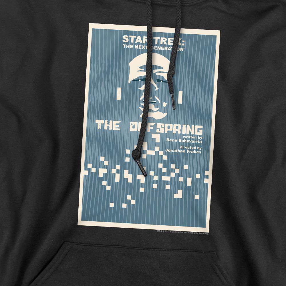 Black - Pack Shot - Star Trek Mens The Next Generation Season 3 Episode 16 Hoodie