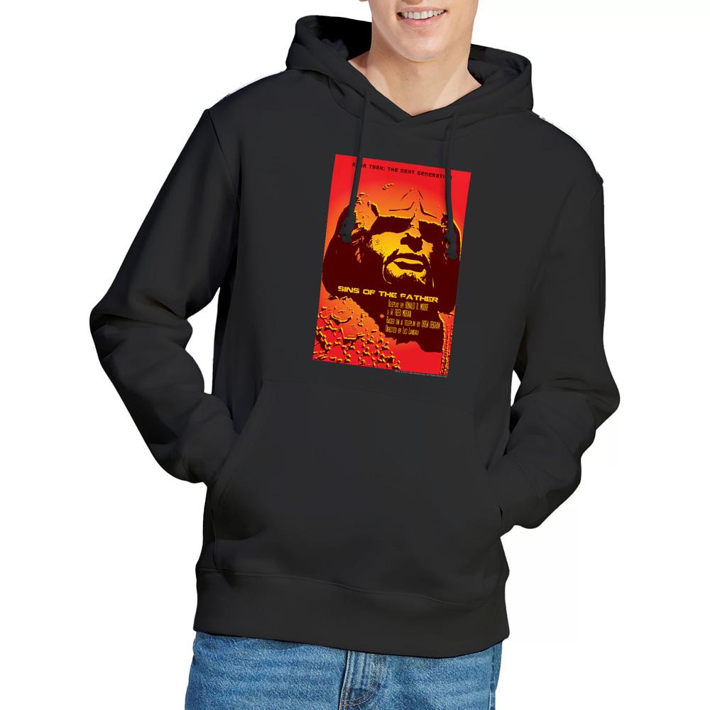 Black - Lifestyle - Star Trek Mens The Next Generation Season 3 Episode 17 Hoodie
