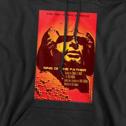 Black - Pack Shot - Star Trek Mens The Next Generation Season 3 Episode 17 Hoodie