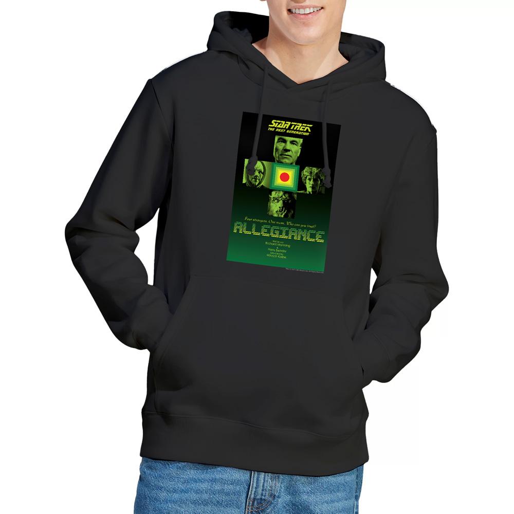 Black - Lifestyle - Star Trek Mens The Next Generation Season 3 Episode 18 Hoodie