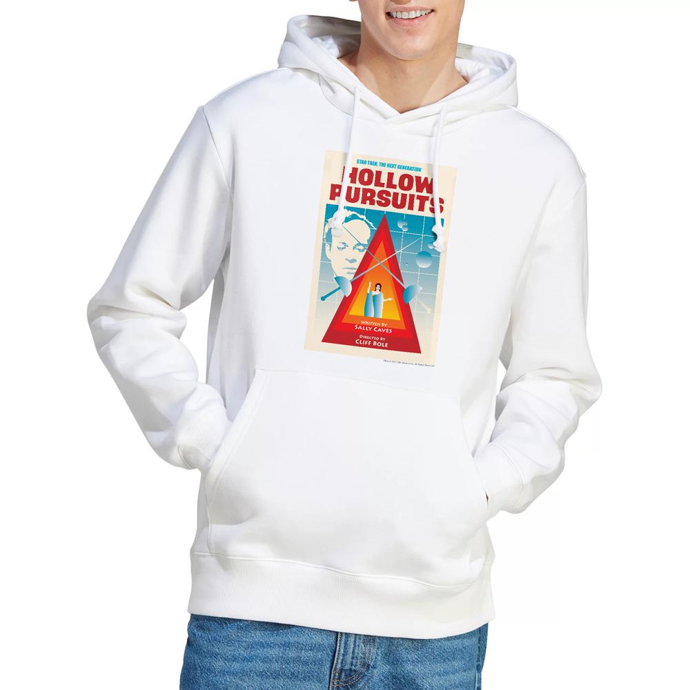 White - Lifestyle - Star Trek Mens The Next Generation Season 3 Episode 21 Hoodie
