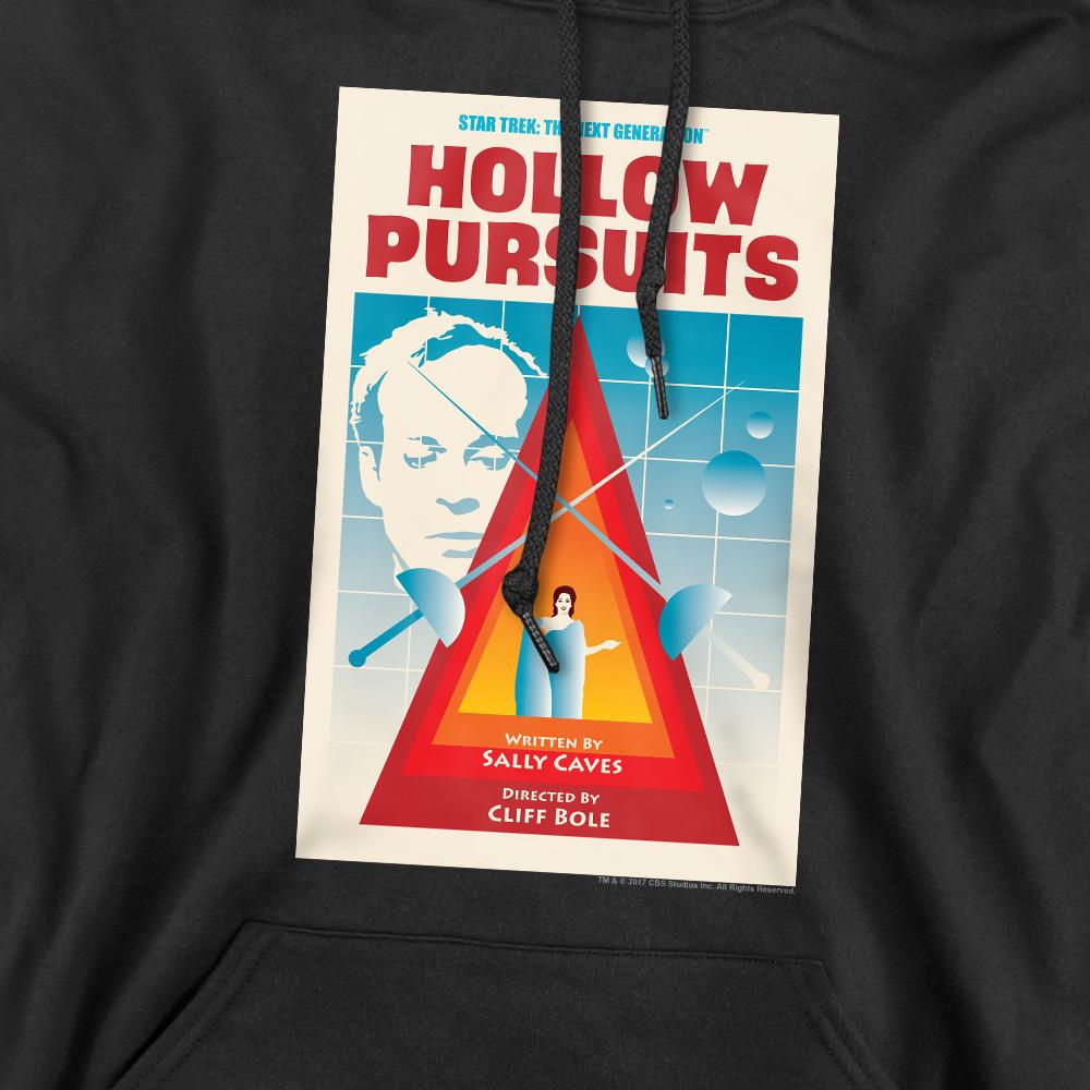 Black - Pack Shot - Star Trek Mens The Next Generation Season 3 Episode 21 Hoodie