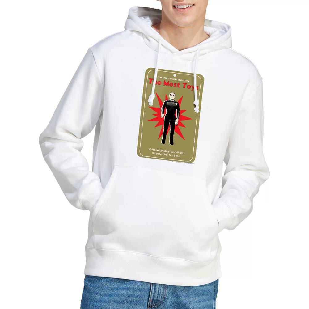 White - Lifestyle - Star Trek Mens The Next Generation Season 3 Episode 22 Hoodie