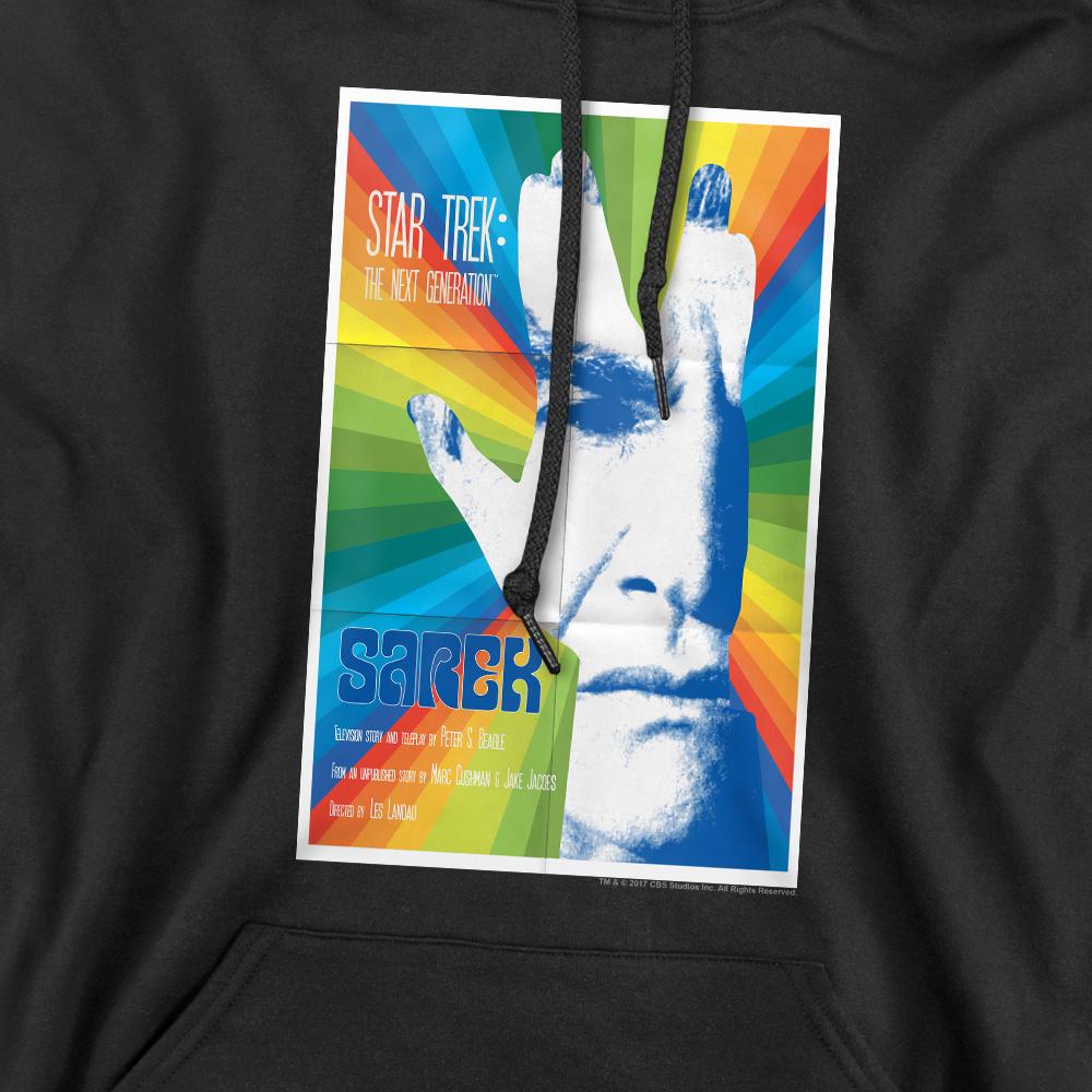 Black - Pack Shot - Star Trek Mens The Next Generation Season 3 Episode 23 Hoodie