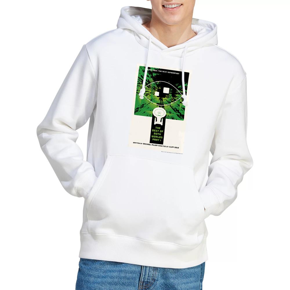 White - Lifestyle - Star Trek Mens The Next Generation Season 3 Episode 26 Hoodie