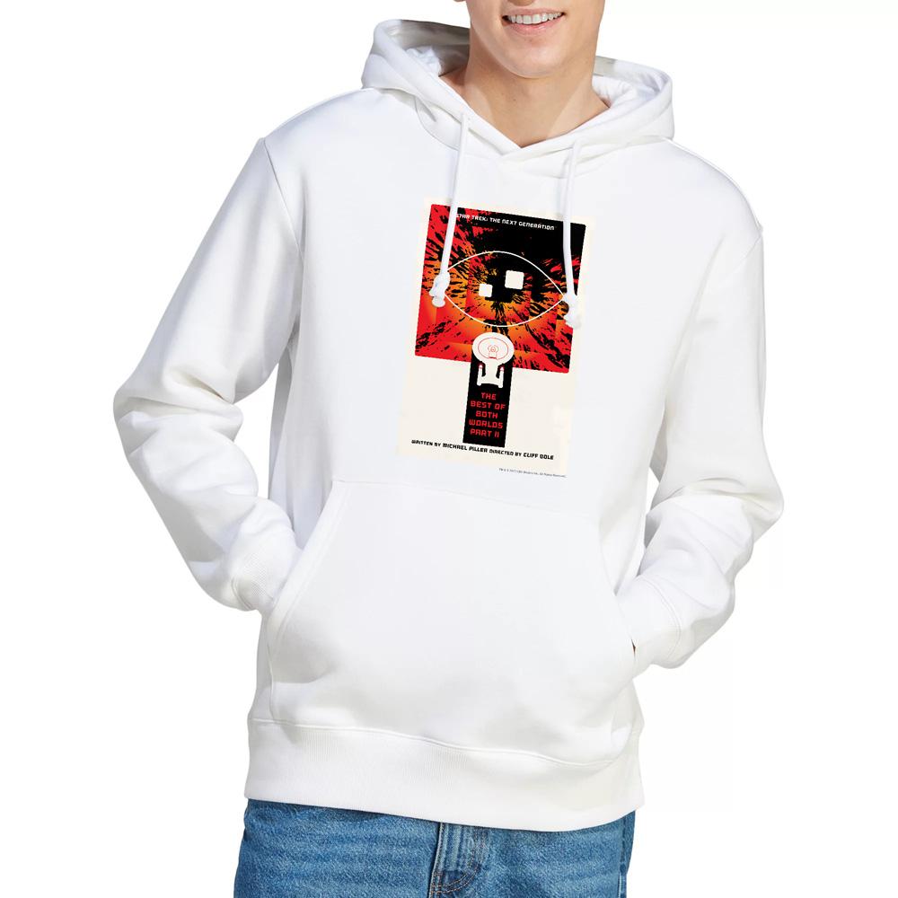 White - Lifestyle - Star Trek Mens The Next Generation Season 4 Episode 1 Hoodie