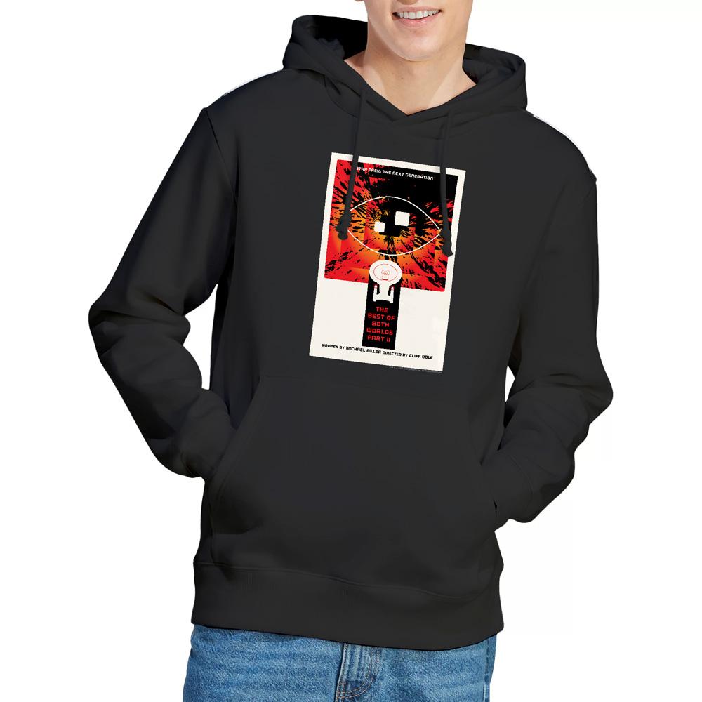 Black - Lifestyle - Star Trek Mens The Next Generation Season 4 Episode 1 Hoodie