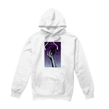 White - Front - Star Trek Mens The Next Generation Season 4 Episode 2 Hoodie