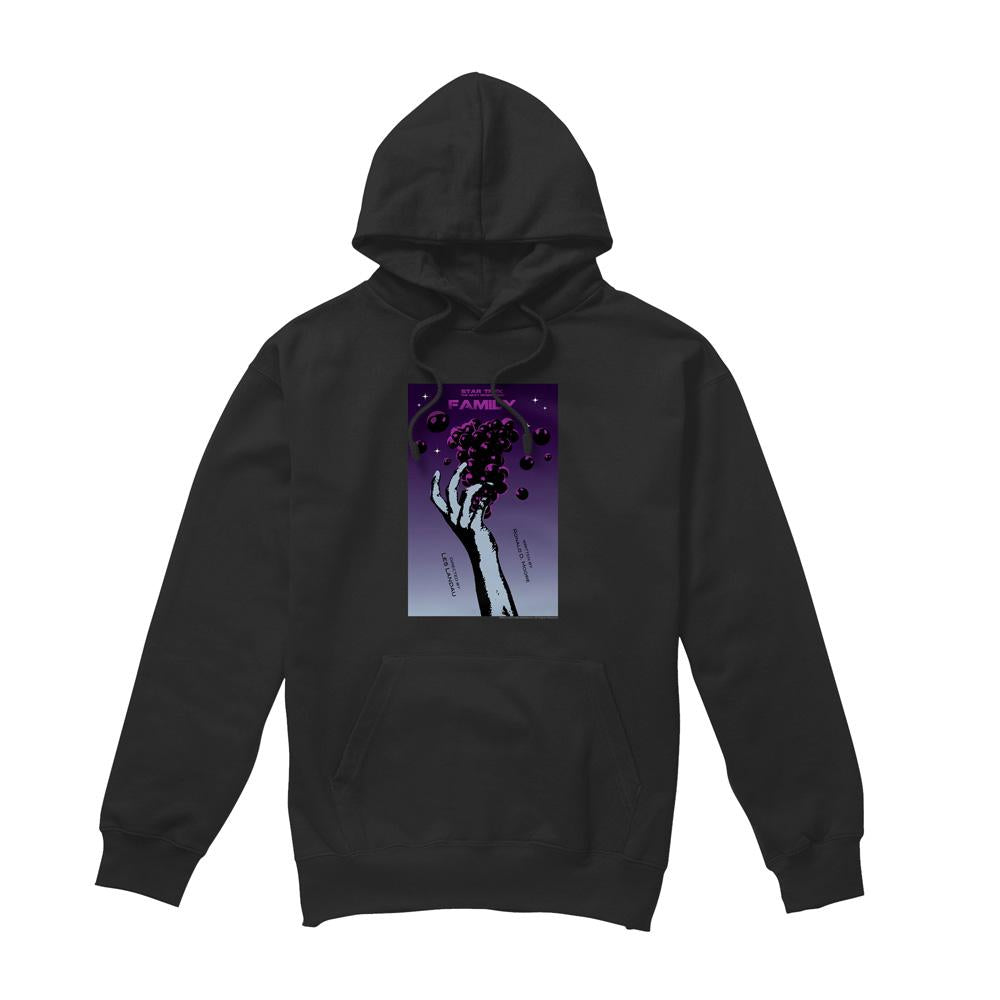 Black - Front - Star Trek Mens The Next Generation Season 4 Episode 2 Hoodie