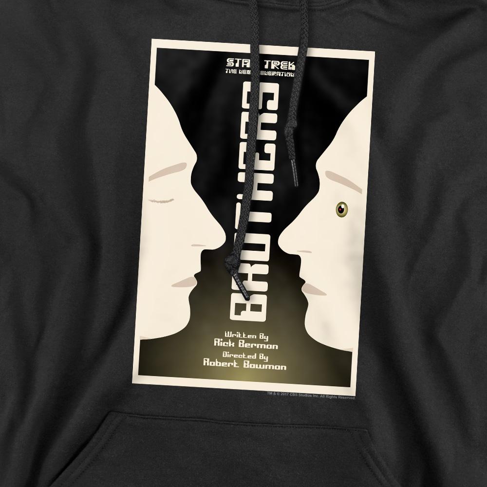 Black - Pack Shot - Star Trek Mens The Next Generation Season 4 Episode 3 Hoodie
