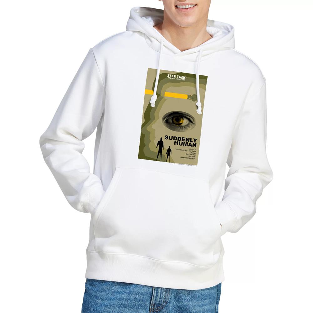 White - Lifestyle - Star Trek Mens The Next Generation Season 4 Episode 4 Hoodie