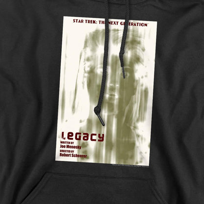 Black - Pack Shot - Star Trek Mens The Next Generation Season 4 Episode 6 Hoodie