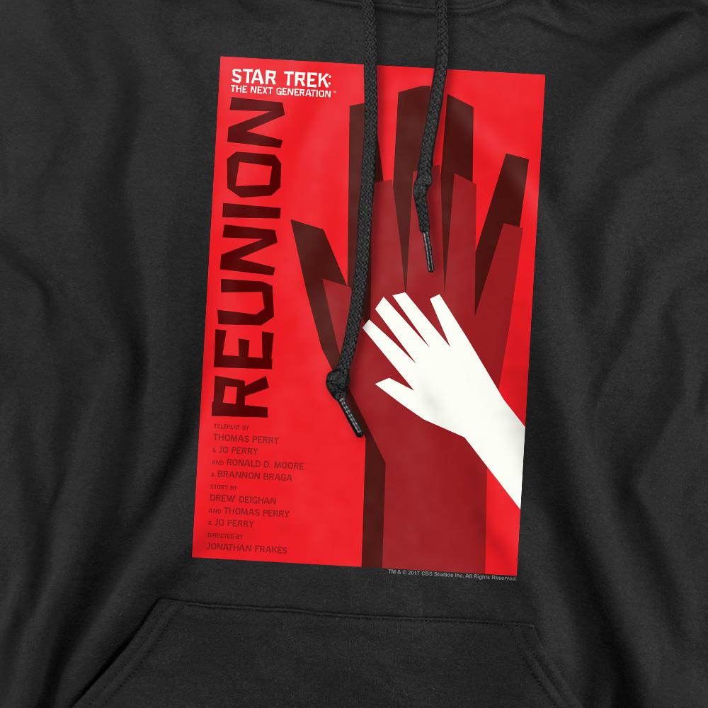 Black - Pack Shot - Star Trek Mens The Next Generation Season 4 Episode 7 Hoodie