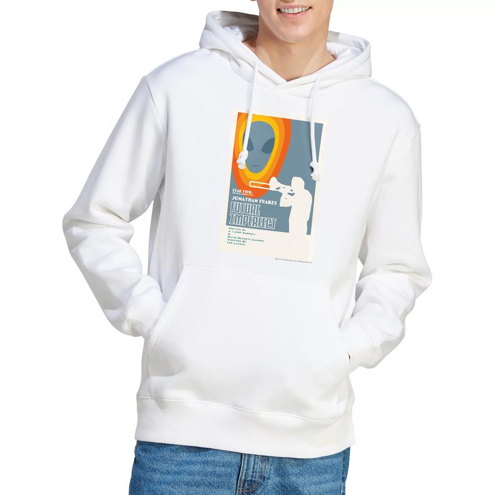 White - Lifestyle - Star Trek Mens The Next Generation Season 4 Episode 8 Hoodie