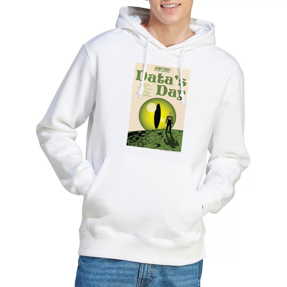 White - Lifestyle - Star Trek Mens The Next Generation Season 4 Episode 11 Hoodie