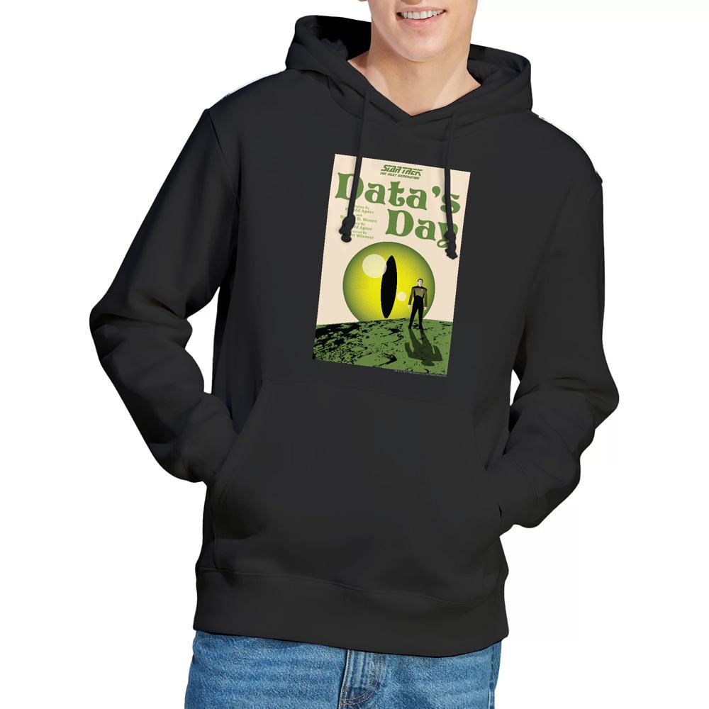 Black - Lifestyle - Star Trek Mens The Next Generation Season 4 Episode 11 Hoodie