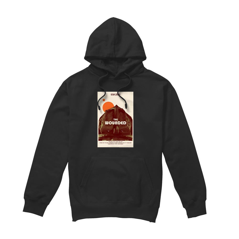 Black - Front - Star Trek Mens The Next Generation Season 4 Episode 12 Hoodie